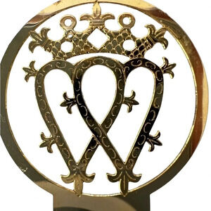 Vintage Celtic Brass Bookmark‎ Scotland